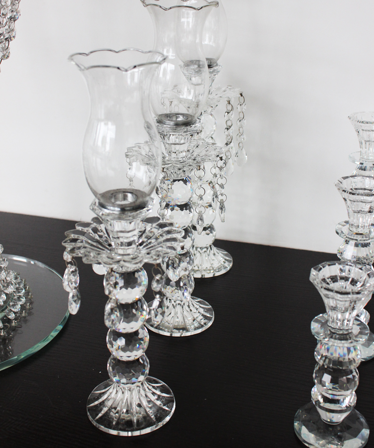 Crystal candlestick